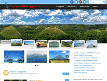 Tablet Screenshot of explorephilippines.org